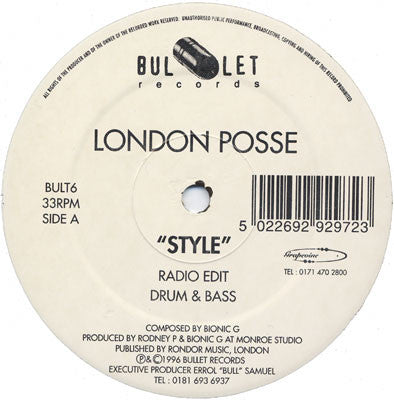 London Posse : Style (12")