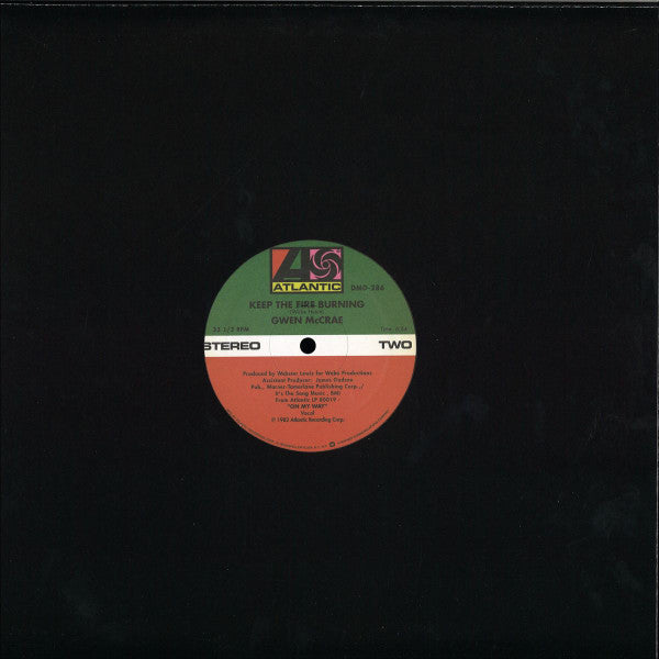 Gwen McCrae : Funky Sensation / Keep The Fire Burning (12", EP)