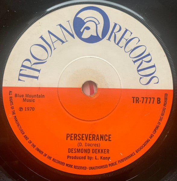 Desmond Dekker : You Can Get It If You Really Want (7", Single, Sol)