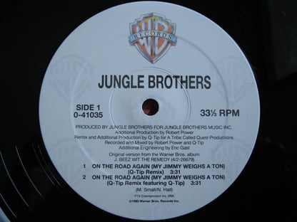 Jungle Brothers : On The Road Again / Simple As That (12")