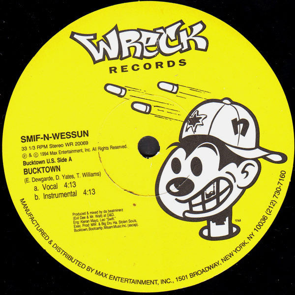 Smif-N-Wessun : Bucktown / Let's Git It On (12")