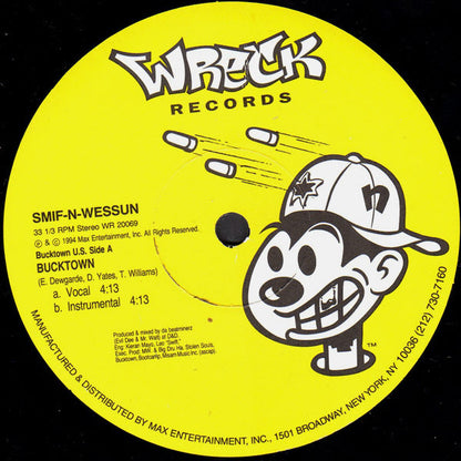 Smif-N-Wessun : Bucktown / Let's Git It On (12")
