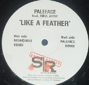 DJ Paleface Feat. Nina Jayne : Like A Feather (12")