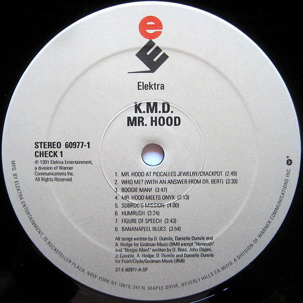 KMD : Mr. Hood (LP, Album)