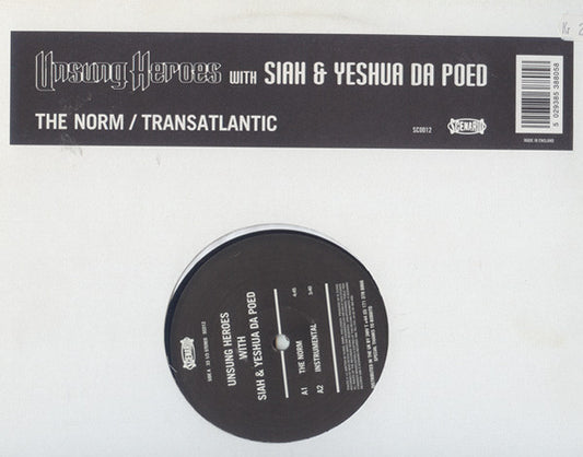 Unsung Heroes : The Norm / Transatlantic (12", Single)