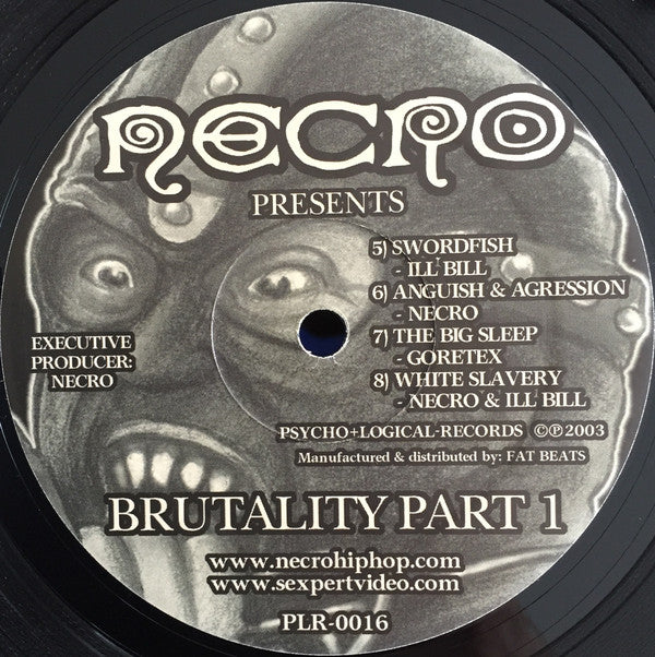 Necro : Brutality Part 1 (2xLP, Comp)