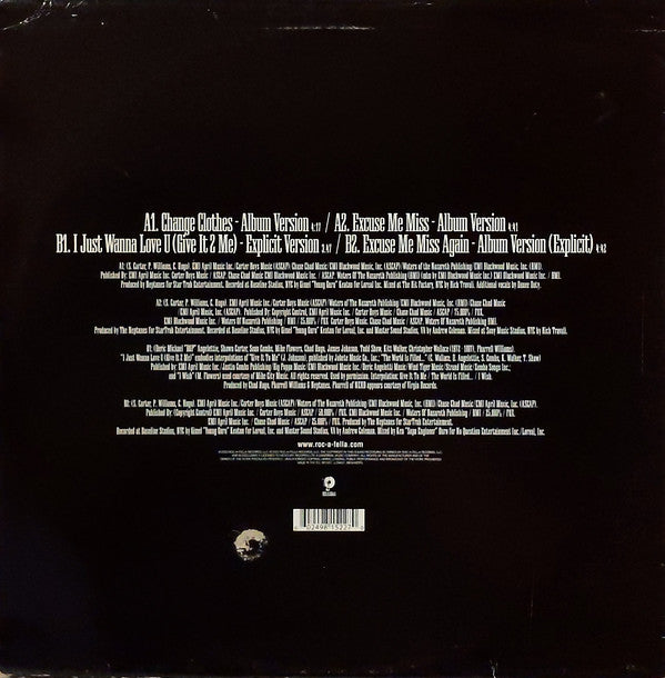 Jay-Z : Change Clothes (12", Comp)
