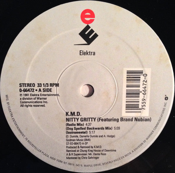K.M.D* : Nitty Gritty (12", Single)