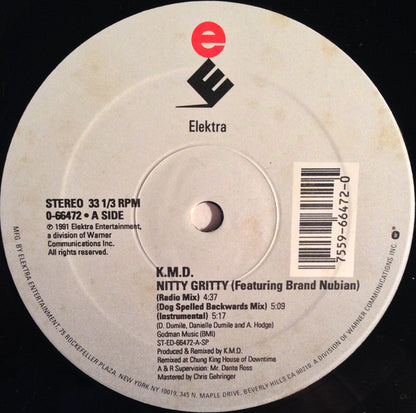 K.M.D* : Nitty Gritty (12", Single)