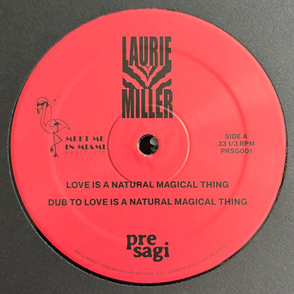 Laurie Miller : Love Is A Natural Magical Thing (12", RM)