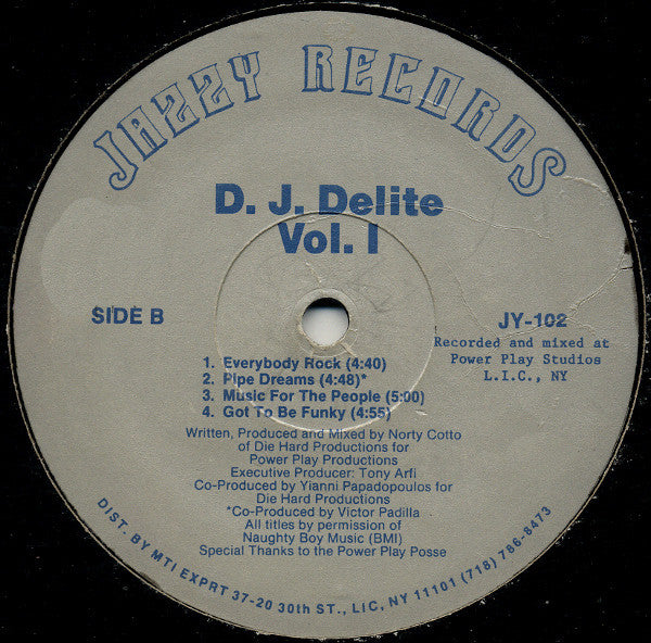 D.J. Delite : Vol. I (12", Gre)