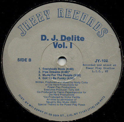 D.J. Delite : Vol. I (12", Gre)