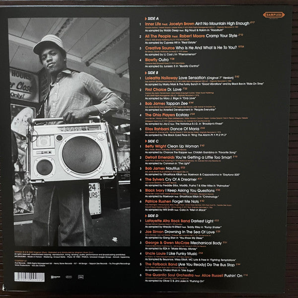 Various : Sampled Groove (2xLP, Comp)