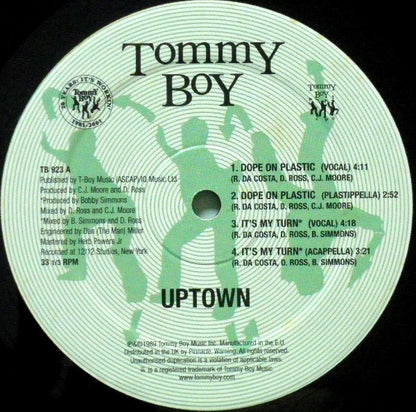 Uptown (3) : Dope On Plastic / It's My Turn (12", RE)