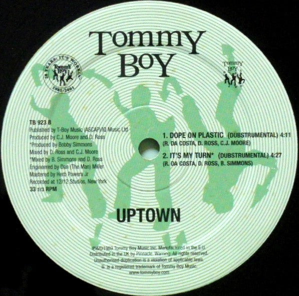 Uptown (3) : Dope On Plastic / It's My Turn (12", RE)
