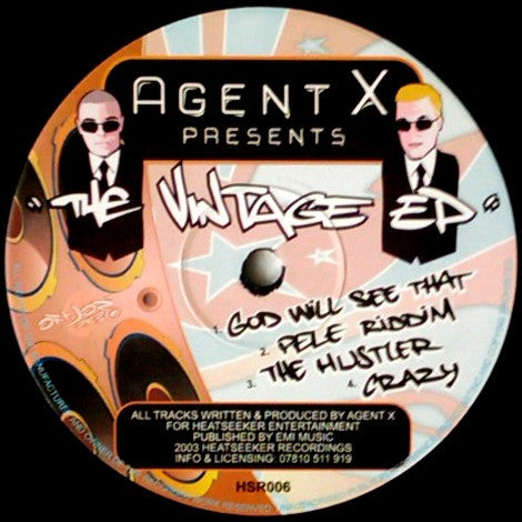 Agent X : The Vintage EP (12", EP)