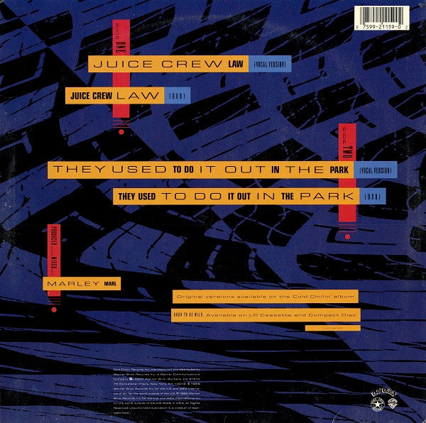 M.C. Shan* : Juice Crew Law (12", Maxi)