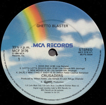Crusaders* : Ghetto Blaster (LP, Album)