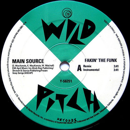 Main Source : Fakin' The Funk (12")