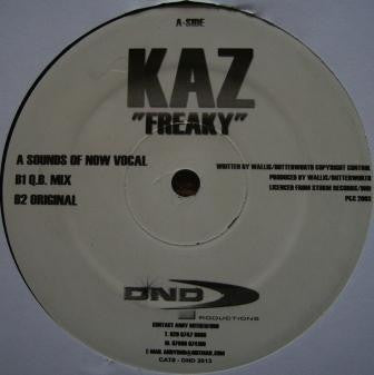Kaz (3) : Freaky (12")
