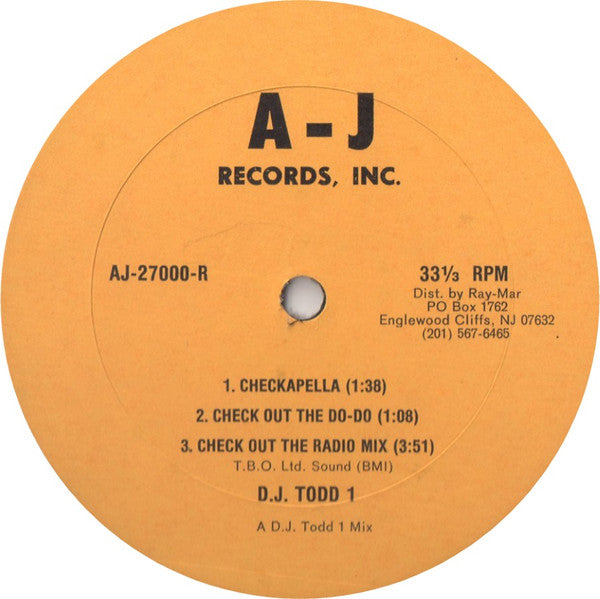 D.J. Todd 1* : Check It Out (12")