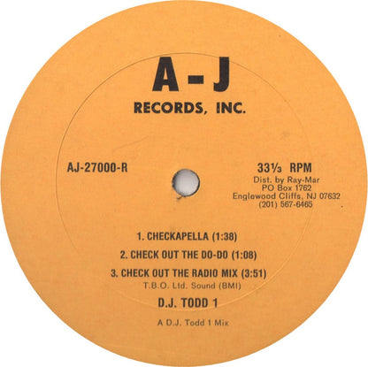 D.J. Todd 1* : Check It Out (12")