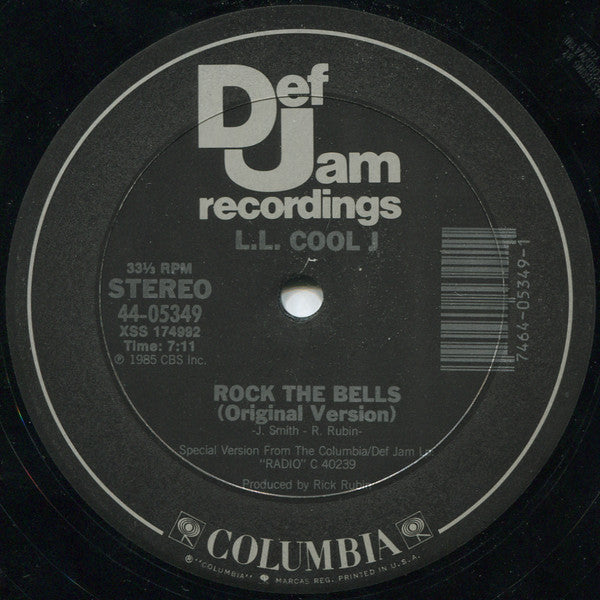 LL Cool J : Rock The Bells (12")