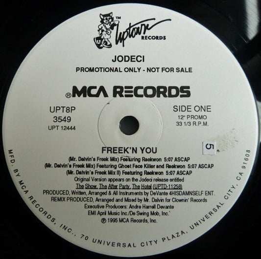 Jodeci : Freek'n You (Remixes) (12", Promo)