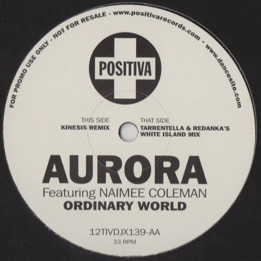 Aurora Featuring Naimee Coleman : Ordinary World (12", Single, Promo)