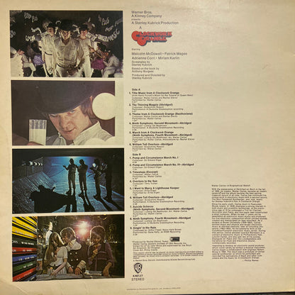 Various : Stanley Kubrick's A Clockwork Orange (Music From The Soundtrack) (LP, Album)