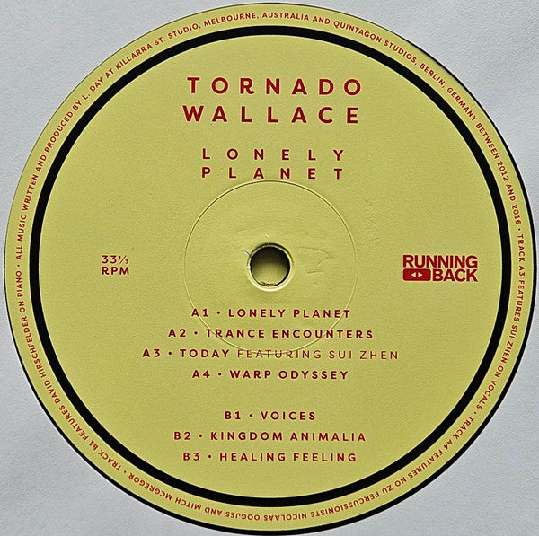 Tornado Wallace : Lonely Planet  (LP, Album, RE)