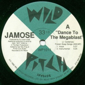 Jamose : Dance To The Megablast / The Rhymthologist (12")