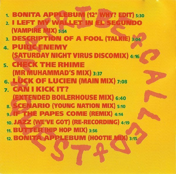 A Tribe Called Quest : Revised Quest For The Seasoned Traveller (CD, Comp)