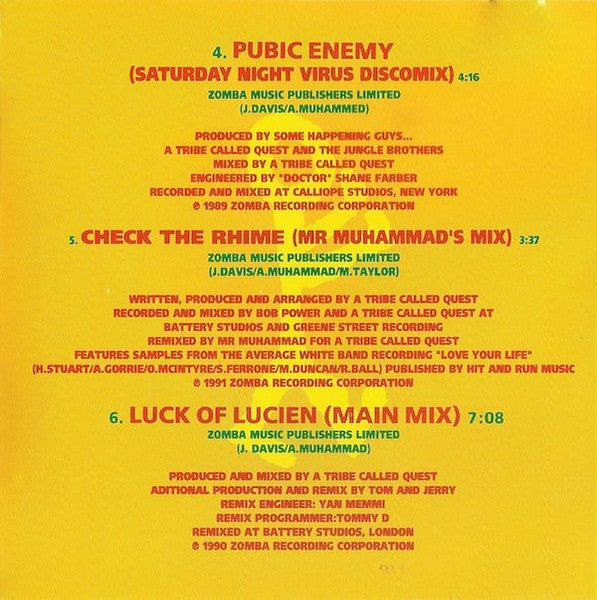 A Tribe Called Quest : Revised Quest For The Seasoned Traveller (CD, Comp)