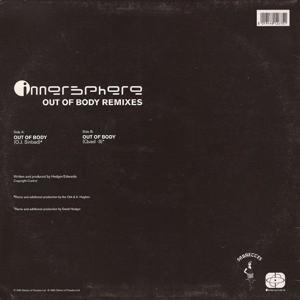 Innersphere : Out Of Body Remixes (12")