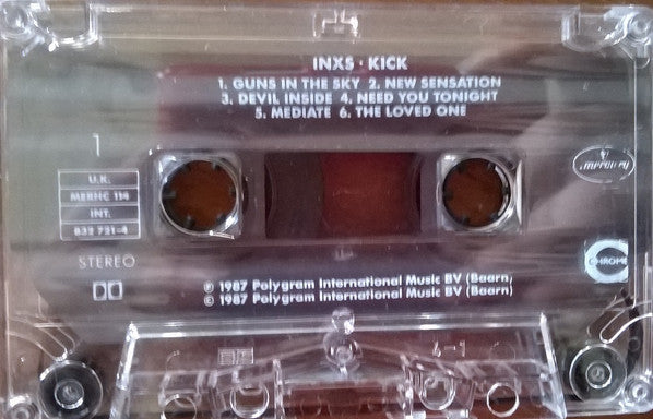 INXS : Kick (Cass, Album, Chr)
