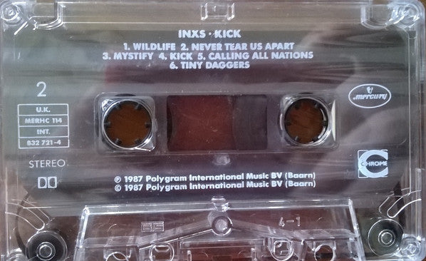 INXS : Kick (Cass, Album, Chr)