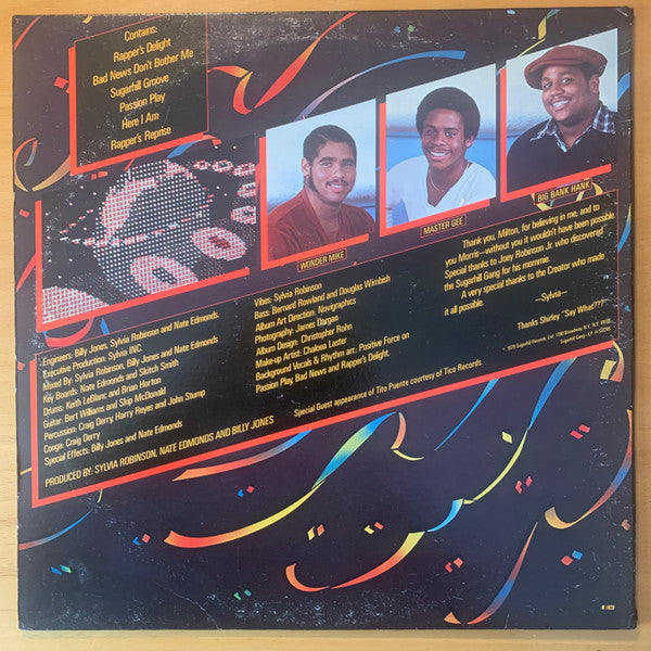 The Sugar Hill Gang* : Sugarhill Gang (LP, Album, Gat)