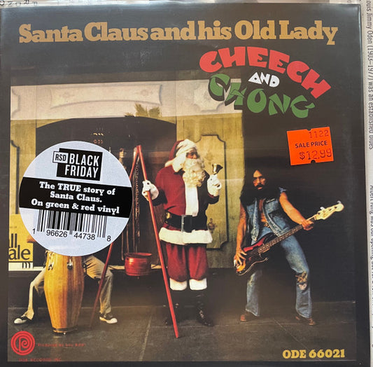 Cheech And Chong* : Santa Claus And His Old Lady (7", RSD, Single, RE, Gre)