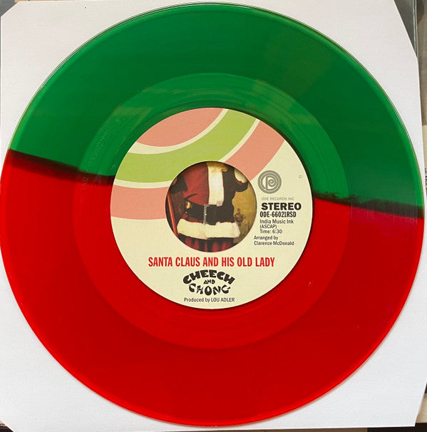 Cheech And Chong* : Santa Claus And His Old Lady (7", RSD, Single, RE, Gre)