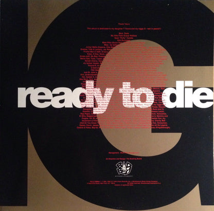 The Notorious B.I.G.* : Ready To Die (2xLP, Album, Gat)