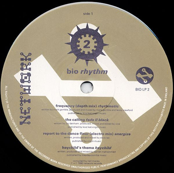 Various : Bio Rhythm 2 - "808 909 1991" (LP, Comp)
