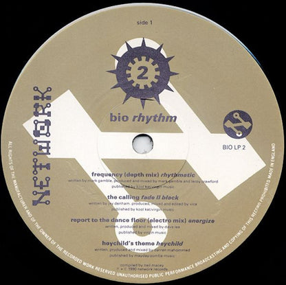Various : Bio Rhythm 2 - "808 909 1991" (LP, Comp)