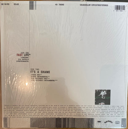 Kool G Rap : Fast Life / It's A Shame (Remixes) (12")
