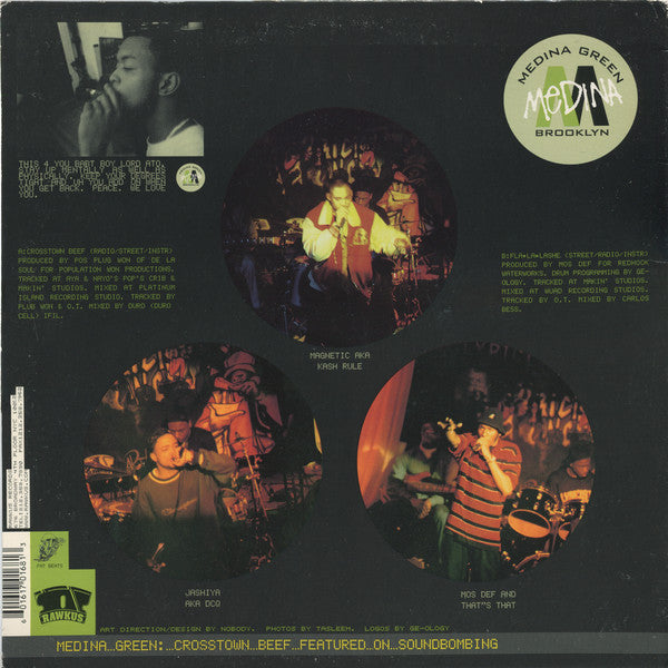 Medina Green : Crosstown Beef (12")