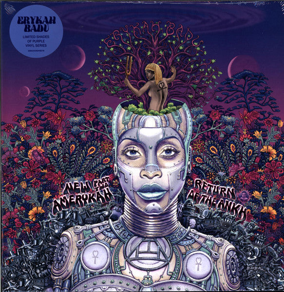 Erykah Badu : New Amerykah Part Two: Return Of The Ankh (2xLP, Album, Ltd, RE, Pur)