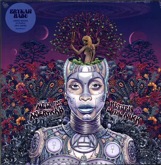 Erykah Badu : New Amerykah Part Two: Return Of The Ankh (2xLP, Album, Ltd, RE, Pur)