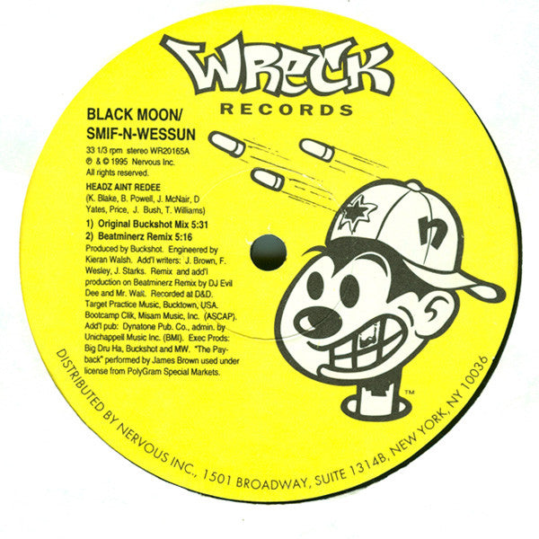 Black Moon / Smif-N-Wessun : Headz Ain't Redee! (12")