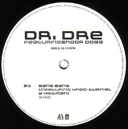 Dr. Dre Featuring Snoop Dogg : The Next Episode (12", Single)