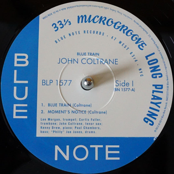 John Coltrane : Blue Train (LP, Album, RE, 180)
